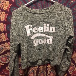 Forever 21 cropped crew neck